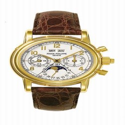 Patek Philippe Perpetual Calendar Split Seconds Chronograph 5004 Yellow Gold 5004J-012