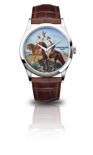 Patek Philippe Calatrava 5077 Falcon Hunting 5077P-091 