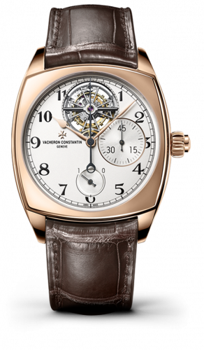 Vacheron Constantin Harmony Tourbillon Chronograph Pink Gold / Black numerals 5100S/000R-B125
