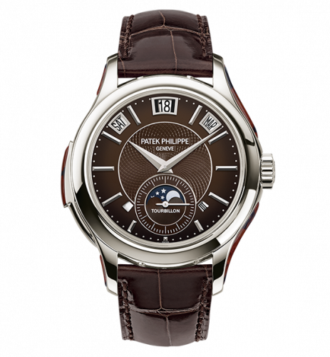 Patek Philippe Tourbillon Minute Repeater Perpetual Calendar 5207 Platinum / Brown 5207/700P-001