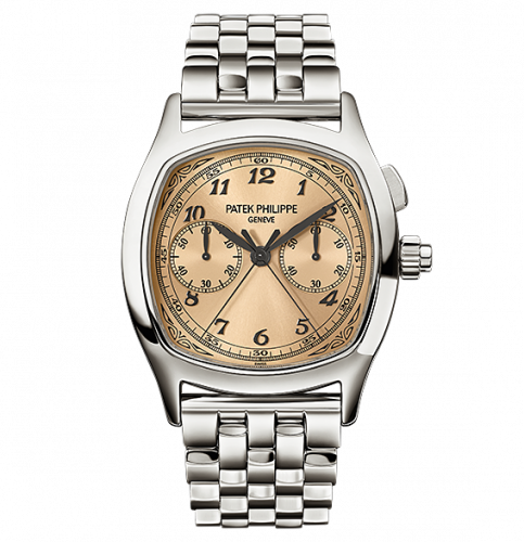 Patek Philippe Split-Seconds Chronograph 5950 Stainless Steel / Bronze / Bracelet 5950/1A-011