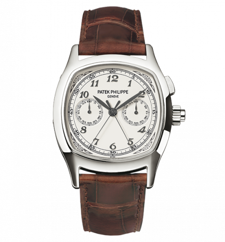 Patek Philippe Split-Seconds Chronograph 5950 Stainless Steel / Silver 5950A-001