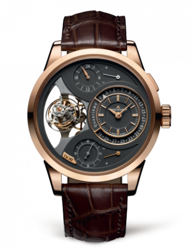 Jaeger-LeCoultre Duometre Spherotourbillon Pink Gold / Slate 605244J