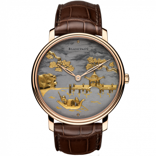 Blancpain Villeret Manuelle Piece Unique Shakud�� Rowing 6615-3612-55B