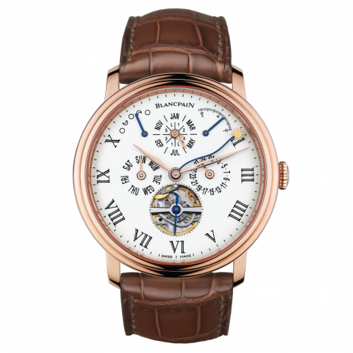 Blancpain Villeret equation du Temps Marchante Red Gold 6638-3631-55B