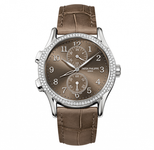 Patek Philippe Calatrava Travel Time 7134 White Gold 7134G-001