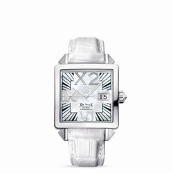 Omega De Ville X2 Co-Axial 35 Big Date White Gold / MOP / White 7719.75.36