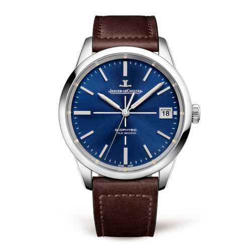 Jaeger-LeCoultre Geophysic True Second Stainless Steel / Blue 8018480