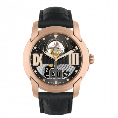 Blancpain L-Evolution Tourbillon Grande Date, Reserve de Marche Sur Masse Oscillante Red Gold 8822-36B30-53B