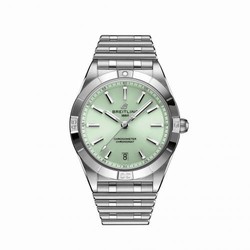 Breitling Chronomat Automatic 36 Stainless Steel / Green / Rouleaux A10380101L1A1