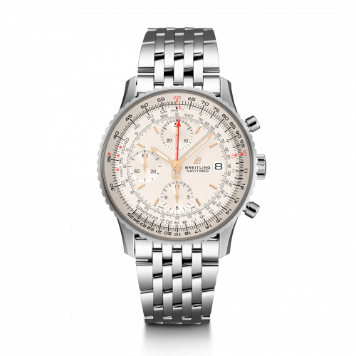 Breitling Navitimer 1 Chronograph 41 Stainless Steel / Silver / Bracelet A13324121G1A1