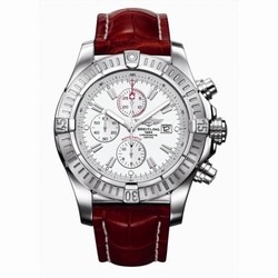 Breitling Super Avenger Silver / Stick A1337011.A660