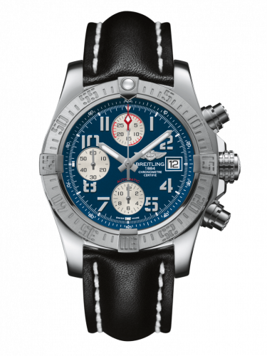 Breitling Avenger II Stainless Steel / Mariner Blue / Calf / Pin A1338111/C870/435X/A20BA.1