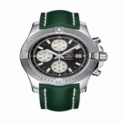 Breitling Colt Chronograph Automatic Stainless Steel / Volcano Black / Calf / Pin A1338811/BD83/189X/A20BA.1