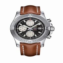 Breitling Colt Chronograph Automatic Stainless Steel / Volcano Black / Calf / Pin A1338811/BD83/433X/A20BA.1