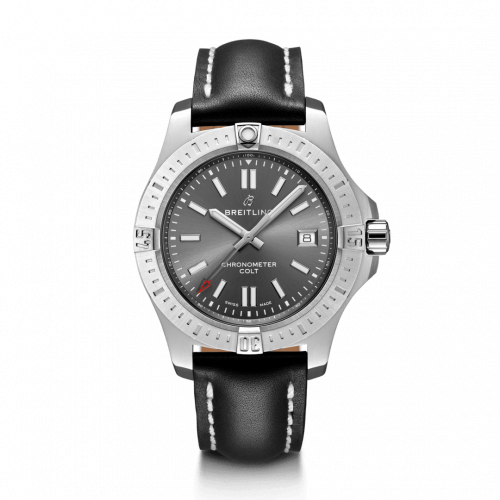 Breitling Chronomat Colt 41 Automatic Tempest Grey / Calf / Folding A17313101F1X4