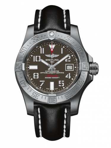 Breitling Avenger II Seawolf Stainless Steel / Tungsten Gray / Calf / Folding A1733110/F563/436X/A20DSA.1