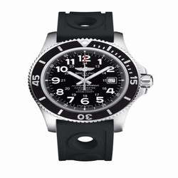 Breitling Superocean II 44 Stainless Steel / Black / Volcano Black / Ocean Racer II / Pin A17392D7/BD68/227S/A20SS.1