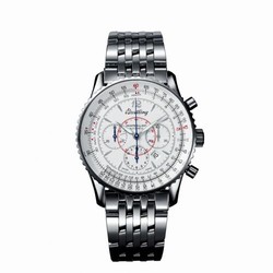 Breitling Montbillant 38 Stainless Steel / White / Japan Special Edition A4137012/G789/223A