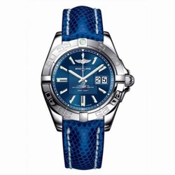 Breitling Galactic 41 Stainless Steel / Metallica Blue / Teju A49350L2.C806.143Z