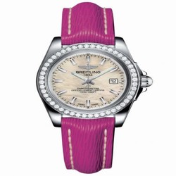 Breitling Galactic 32 Sleek Edition Stainless Steel / Diamond / Pearl / Sahara A7133053/A800/241X/A14BA.1
