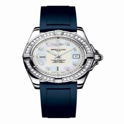 Breitling Galactic 32 Stainless Steel / Diamond / Pearl Diamond / Sahara A71356LA.A708.141S