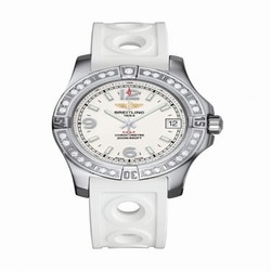 Breitling Colt 36 Diamond / Stratus Silver / Rubber A7438953.G803.230S