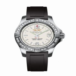 Breitling Colt Lady Diamond / Stratus Silver / Rubber / Pin A7738853/G793/133S/A14S.1
