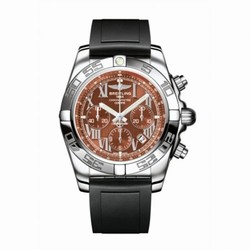 Breitling Chronomat 44 Stainless Steel / Amber / Rubber AB011012.Q566.131S
