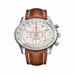 Breitling Montbrillant 01 Stainless Steel / Mercury Silver / Calf AB013012.G709.425X