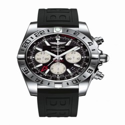Breitling Chronomat 44 GMT Stainless Steel / Onyx Black / Rubber AB0420B9.BB56.152S