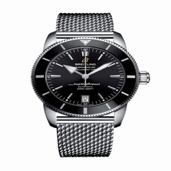 Breitling Superocean Heritage II 42 Stainless Steel / Black / Black / Bracelet AB2010121B1A1