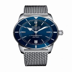 Breitling Superocean Heritage II 42 Stainless Steel / Blue / Blue / Bracelet AB2010161C1A1