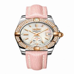 Breitling Galactic 36 Automatic Stainless Steel / Rose Gold / Diamond / Pearl / Sahara C3733053.A724.239X