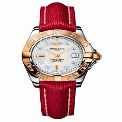 Breitling Galactic 32 Stainless Steel / Rose Gold / Pearl Diamond / Sahara C71356L2.A712.209X