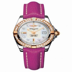 Breitling Galactic 32 Stainless Steel / Rose Gold / Diamond / Pearl Diamond / Sahara C71356LA.A712.241X