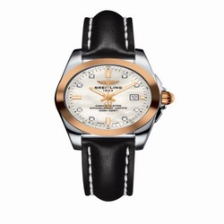Breitling Galactic 29 Stainless Steel / Rose Gold / Pearl Diamond / Calf C7234812/A792/477X/A12BA.1
