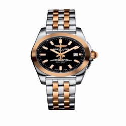 Breitling Galactic 29 Stainless Steel / Rose Gold / Trophy Black / Bracelet C7234812/BF32/791C