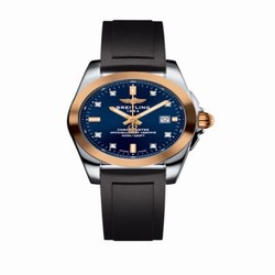 Breitling Galactic 29 Stainless Steel / Rose Gold / Horizon Blue Diamond / Rubber C7234812/C964/248S/A12S.1