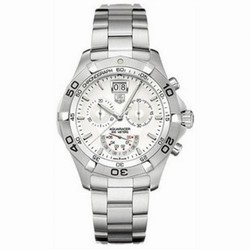 TAG Heuer Aquaracer 300M Quartz Chronograph 43 Stainless Steel / Silver / Bracelet CAF101B.BA0821