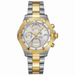 TAG Heuer Aquaracer 300M Calibre 16 41 Stainless Steel / Yellow Gold / Silver / Bracelet CAF2120.BB0816