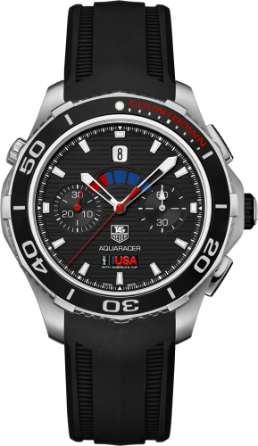 TAG Heuer Aquaracer 500M Calibre 72 43 Stainless Steel / Oracle Team USA / Rubber CAK211B.FT8019