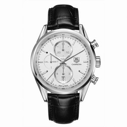 TAG Heuer Carrera Calibre 1887 41 Stainless Steel / Silver / Alligator CAR2111.FC6266