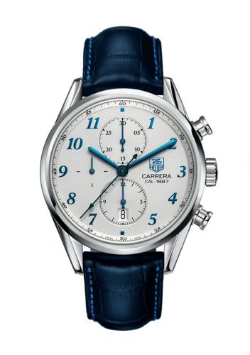 TAG Heuer Carrera Calibre 1887 41 Stainless Steel / Silver - Heritage / Alligator CAR2114.FC6292