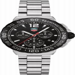 TAG Heuer Formula 1 Quartz Chronograph 42 Stainless Steel / Black / Bracelet CAU1110.BA0858