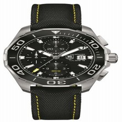 TAG Heuer Aquaracer 300M Calibre 16 43 Stainless Steel / Black / Nylon CAY211A.FC6361