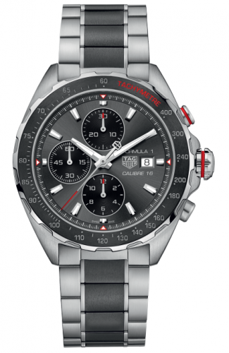 TAG Heuer Formula 1 Calibre 16 44 Stainless Steel / Grey / Bracelet CAZ2012.BA0970