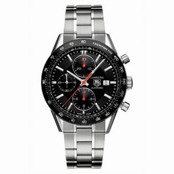TAG Heuer Carrera Calibre 16 41 Stainless Steel / Black / Bracelet CV2014.BA0786