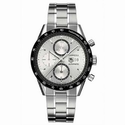 TAG Heuer Carrera Calibre 16 41 Stainless Steel / Silver / Bracelet CV2017.BA0786