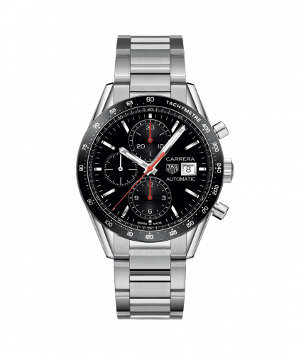 TAG Heuer Carrera Calibre 16 41 Stainless Steel / Black / Bracelet CV201AK.BA0727